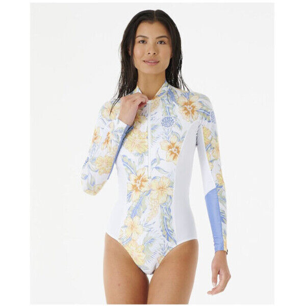 Rip Curl Strój kąpielowy Always Summer Upf 50+ Surfsuit Biały