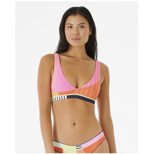Rip Curl Góra od bikini Day Break Tri Kolorowy