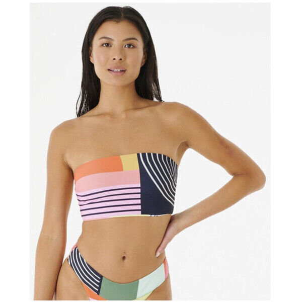 Rip Curl Góra od bikini Day Break Long Line Bandeau Kolorowy