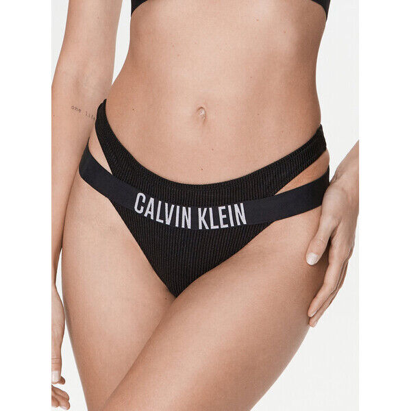 Calvin Klein Swimwear Góra od bikini KW0KW01967 Czarny