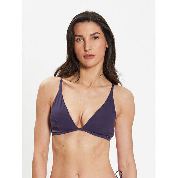Calvin Klein Swimwear Góra od bikini KW0KW02041 Fioletowy