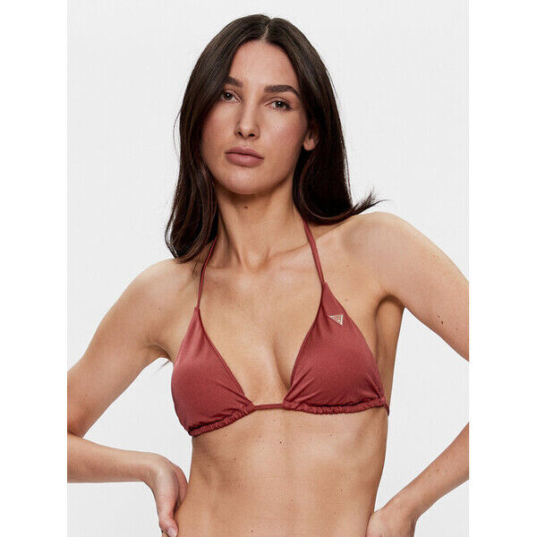 Guess Góra od bikini E3GJ16 KBNI0 Bordowy