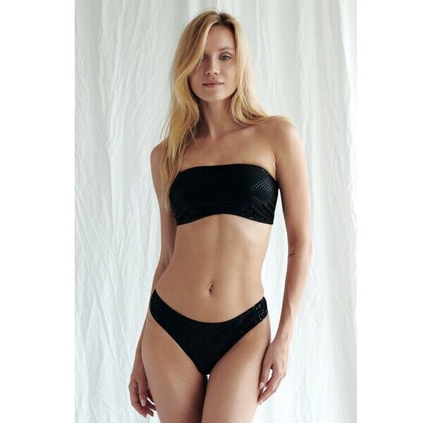 Love and Hate Góra od bikini Glamour Czarny