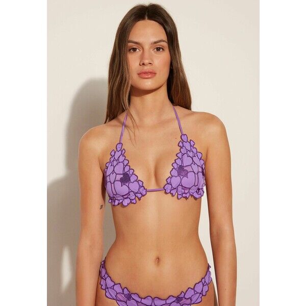 Tezenis TRIANGLE Góra od bikini violett v deep purple TEG81J0A0-I11