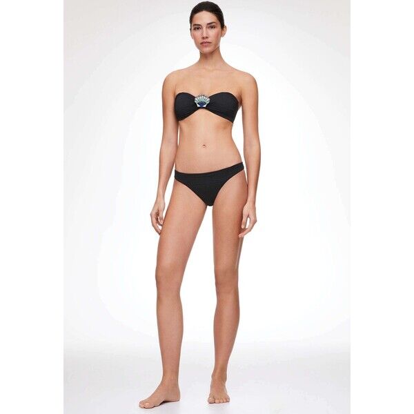 OYSHO MID RISE Dół od bikini black OY181I0MU-Q11