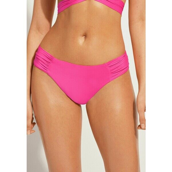 Calzedonia INDONESIA ECO REVERSIBLE Dół od bikini rosa bright pink C2F81I07U-J11