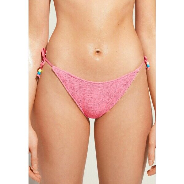 Calzedonia SAN DIEGO V-CUT BRAZILIAN Dół od bikini candy pink C2F81R00K-J11