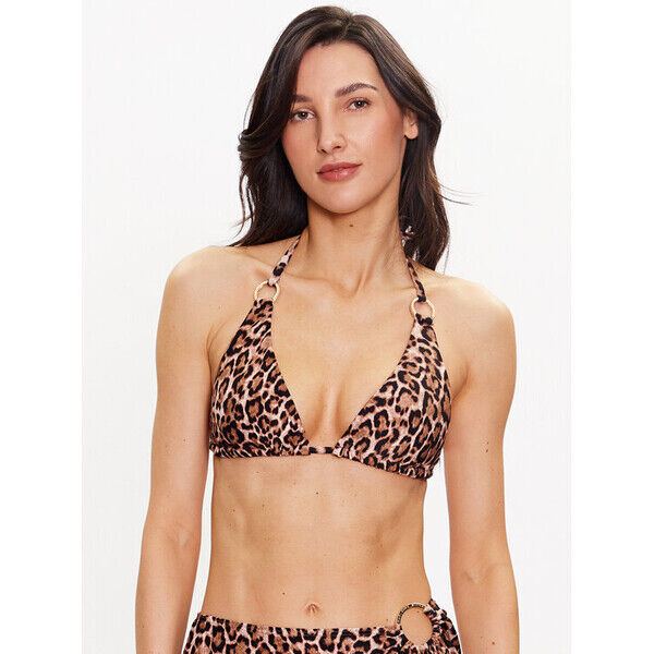 MICHAEL Michael Kors Góra od bikini Wildcat MM9M613 Brązowy