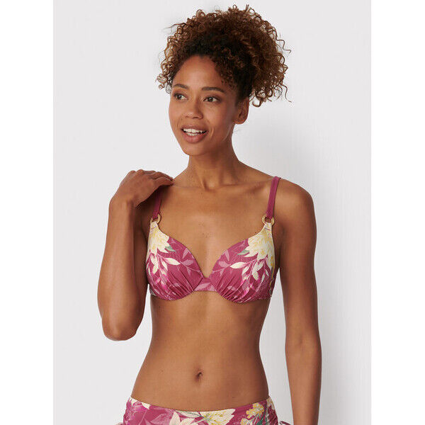 Triumph Góra od bikini Botanical Leaf 10207904 Różowy