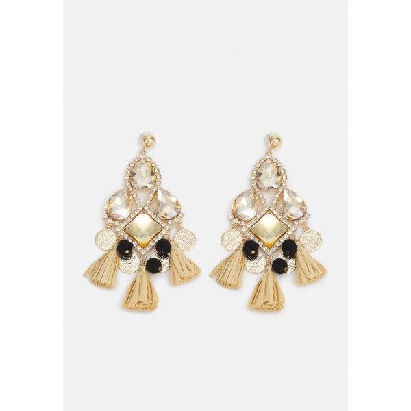 ALDO ESCANATA Kolczyki natural/black/gold-coloured A0151L16J-B11