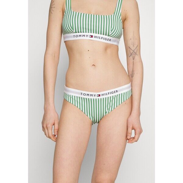 Tommy Hilfiger CLASSIC BIKINI PRINT Dół od bikini spring lime TO181I062-A11