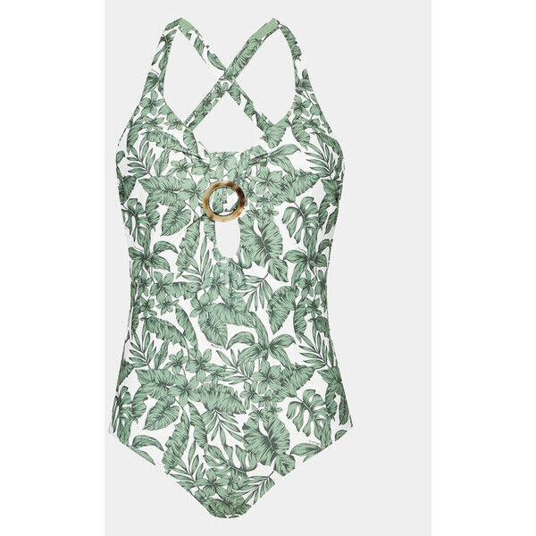 TWINSET Strój kąpielowy 231LMMB00 Zielony