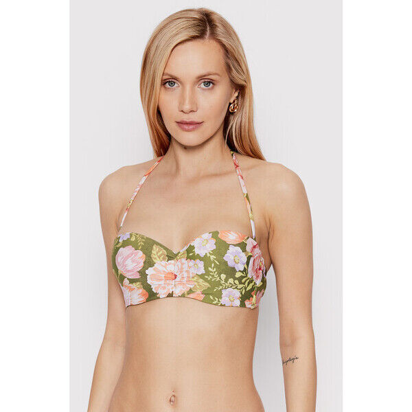 Seafolly Góra od bikini Paradise Garden 30574-960 Zielony