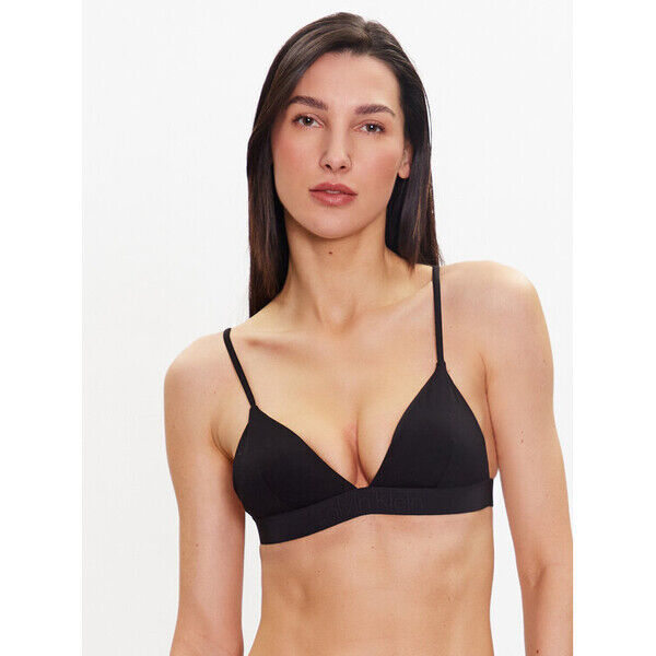 Calvin Klein Swimwear Góra od bikini KW0KW02029 Czarny