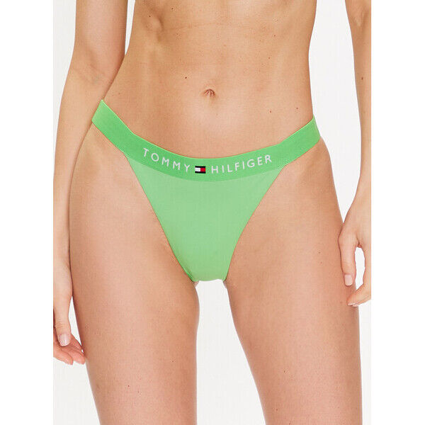 Tommy Hilfiger Dół od bikini UW0UW04135 Zielony