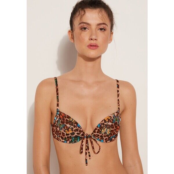 Tezenis MACU Góra od bikini u animal print TEG81J07Q-O11