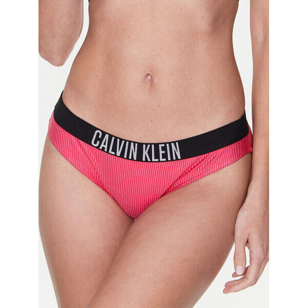 Calvin Klein Swimwear Dół od bikini KW0KW01986 Różowy