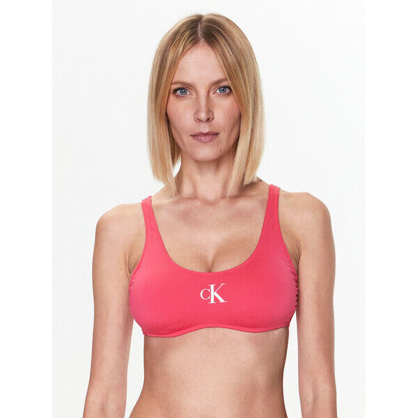 Calvin Klein Swimwear Góra od bikini KW0KW01971 Różowy