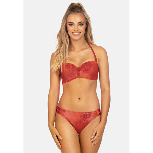 Miss Lou Bikini ML043 Pomarańczowy