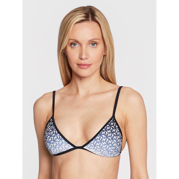 Tommy Hilfiger Góra od bikini UW0UW03054 Granatowy