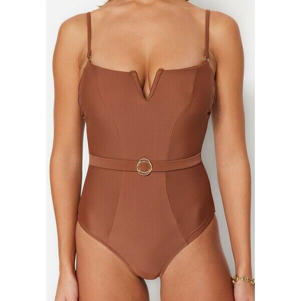 Trendyol Kostium kąpielowy brown TRU81G04T-O11