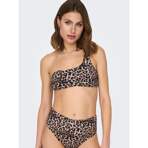 ONLY Góra od bikini Tassy 15282093 Brązowy