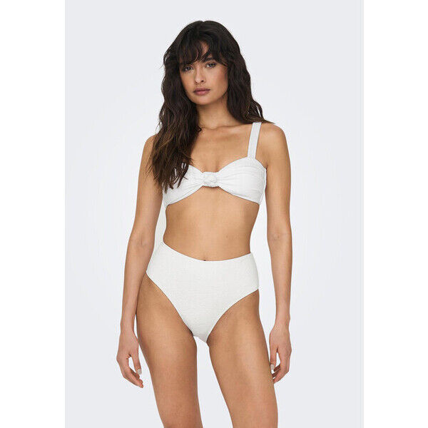 ONLY Dół od bikini 15282663 Biały