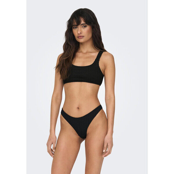 ONLY Dół od bikini 15282973 Czarny