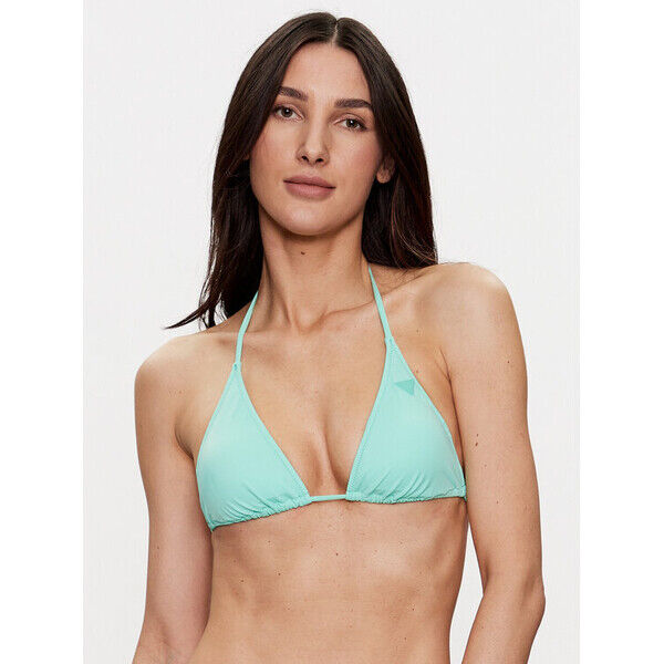 Guess Góra od bikini Triangle E02J25 LY00K Niebieski