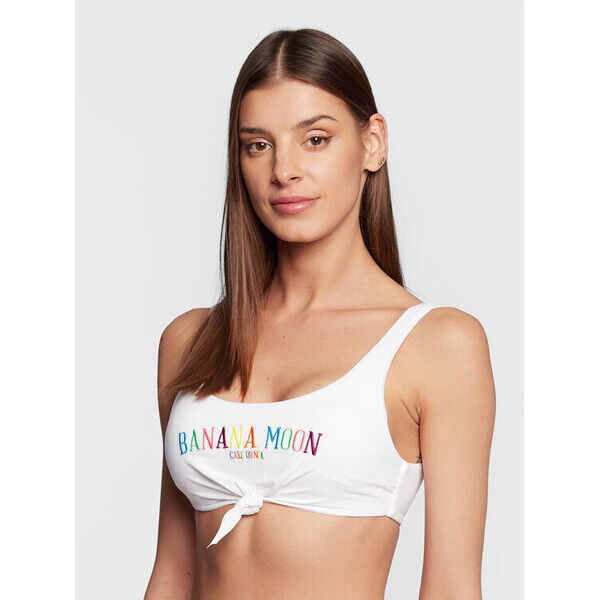 Banana Moon Góra od bikini Nouo Colormoon 17D10 Biały