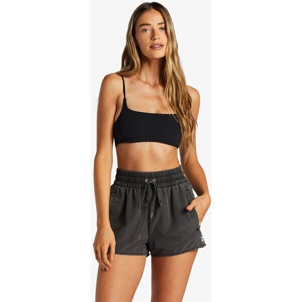 Billabong SOL SEARCHER NEW VOLLEY Szorty kąpielowe black pebble BI781I0BP-Q11