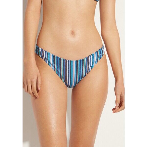 Calzedonia MARBELLA Dół od bikini c multicoloured rib C2F81I0GC-T11