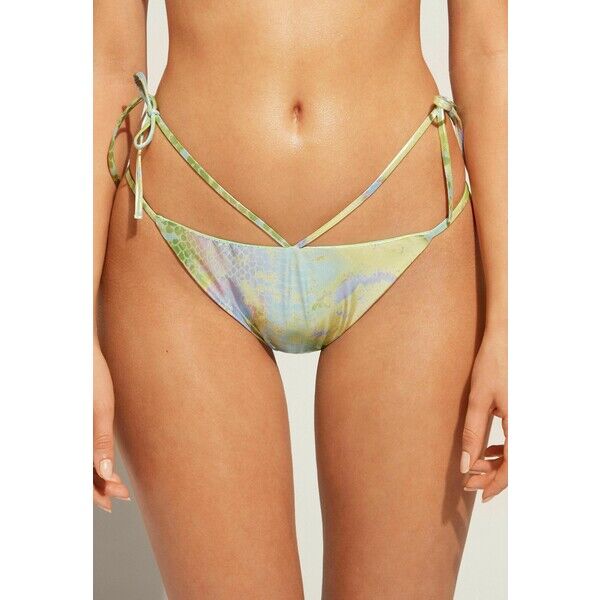 Calzedonia LAS PALMAS Dół od bikini - 636c shiny snake C2F81I0E6-T11