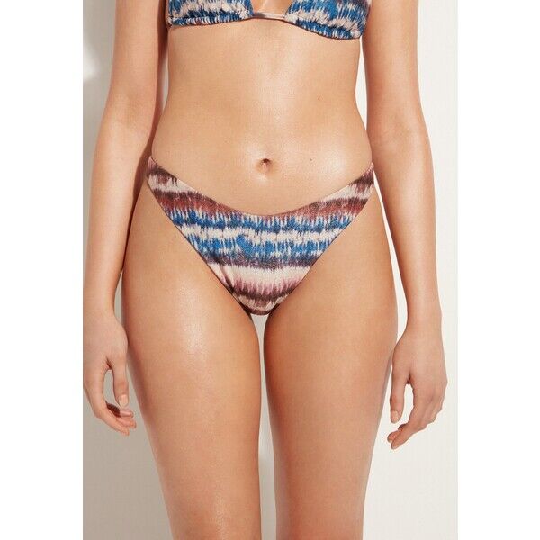 Calzedonia FORMENTERA BRAZILIAN Dół od bikini tie dye lamé C2F81I0FP-T11