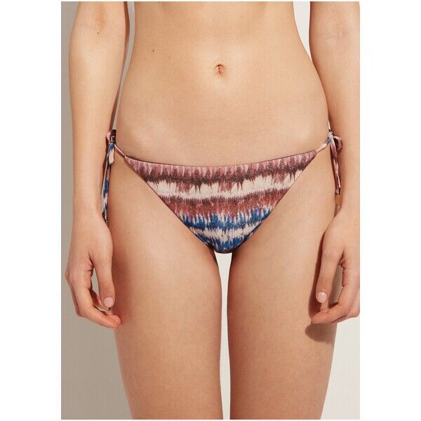 Calzedonia FORMENTERA  Dół od bikini c tie dye lamé C2F81I0FI-T11