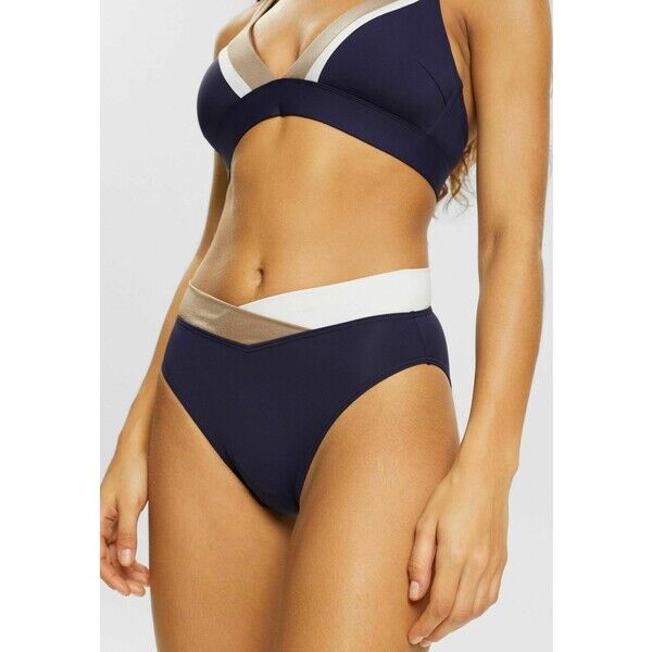Esprit MIT MITTLERER BUNDHÖHE Dół od bikini navy ES181I0H7-K11