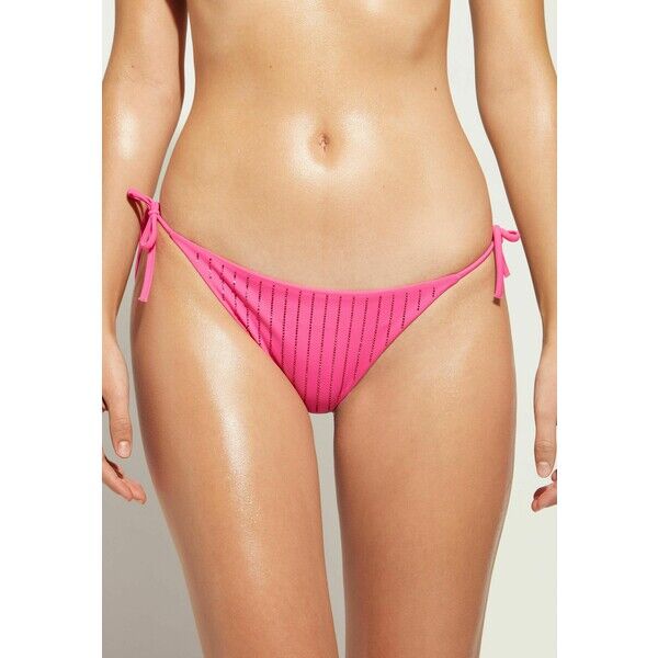 Calzedonia SHANGHAI Dół od bikini bright pink rhinestone C2F81I0DX-J11