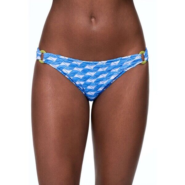 OYSHO GEOMETRIC CLASSIC Dół od bikini light blue OY181I0N0-K11