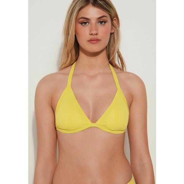 Tezenis TRIANGLE Góra od bikini gelb/lemon yellow TEG81J08G-E11