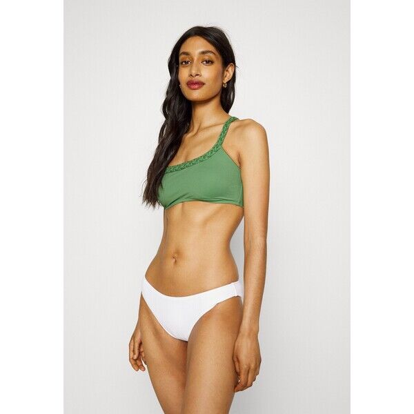 women'secret BRA BRAID Góra od bikini green WS581J01Q-M11