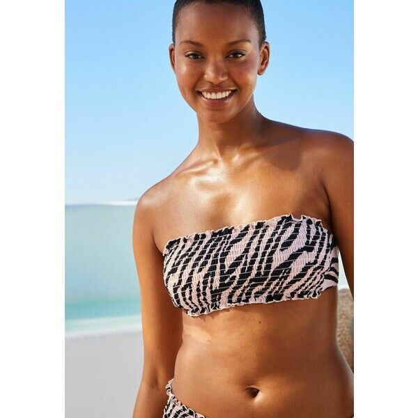 Next SHIRRED BANDEAU BIKINI TOP Góra od bikini NX381J09K-Q11
