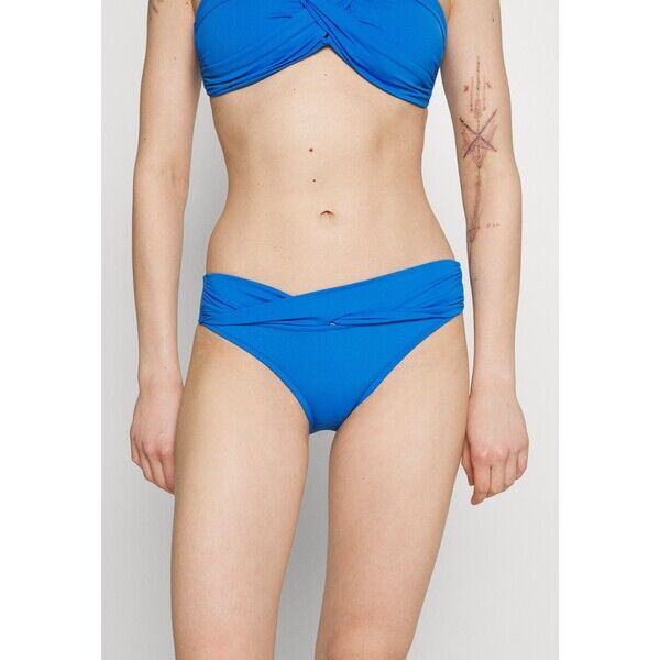 Seafolly COLLECTIVE TWIST BAND HIPSTER Dół od bikini azure S1981I08S-K12