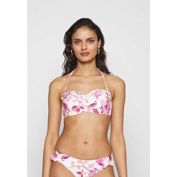 Seafolly ROAD BUSTIER BANDEAU Góra od bikini parfait pink S1981J0F5-J11