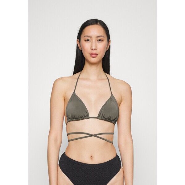 Monki Góra od bikini dark grey MOQ81J008-Q11