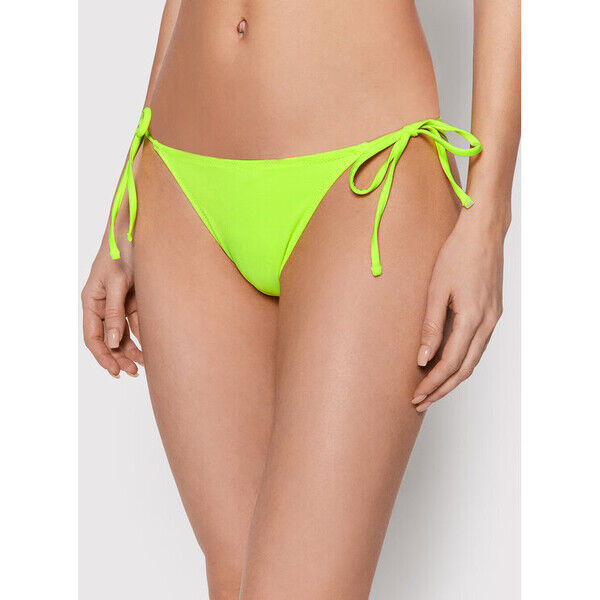 Guess Dół od bikini E02O21 MC044 Zielony