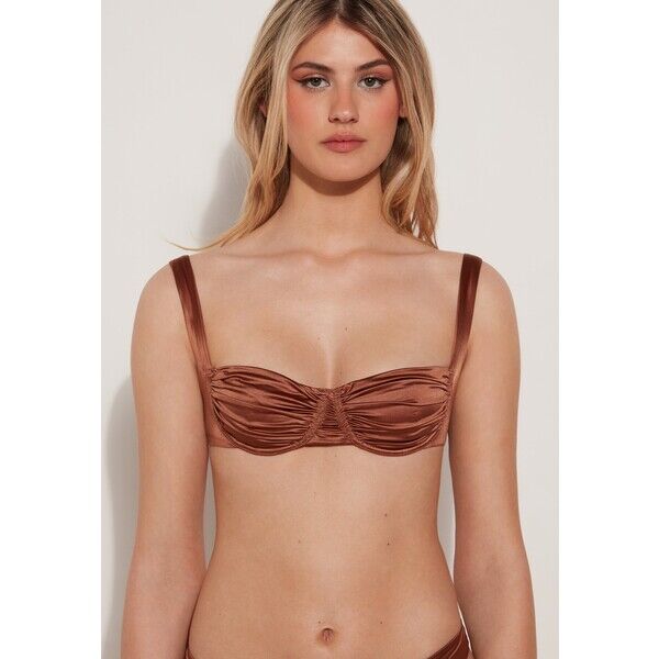 Tezenis ELEGANT DREAM Góra od bikini braun v medium brown TEG81J07L-O11