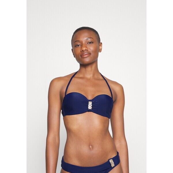 LASCANA WIREBANDEAU GLORIA Góra od bikini dark navy L8381J04A-K11