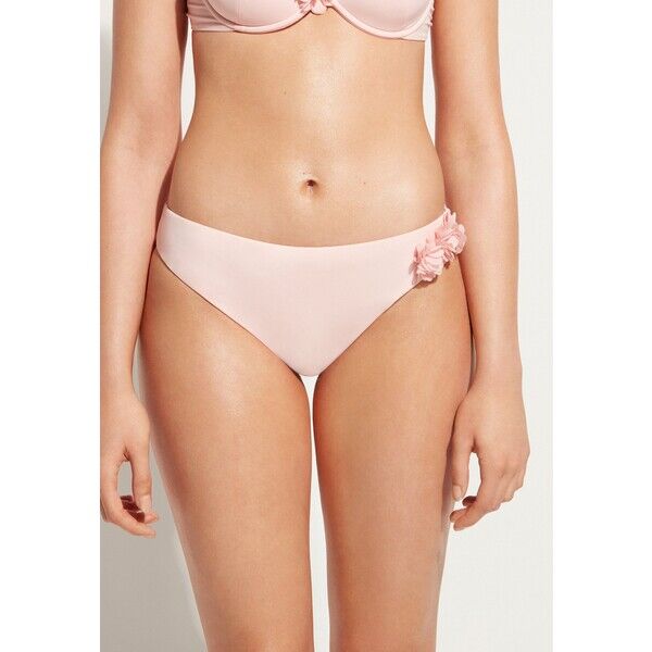 Calzedonia HONOLULU Dół od bikini hellrosa pink flowers C2F81I0FZ-J11