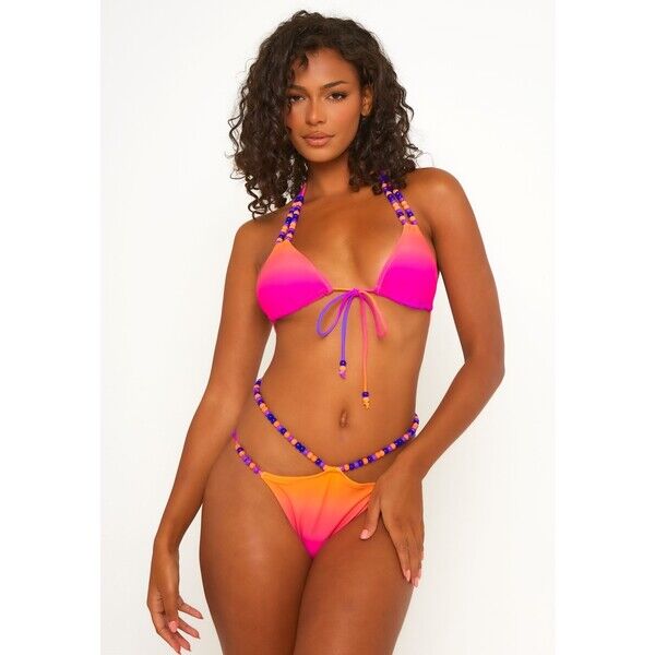 Moda Minx CLUB TROPICANA BEADS BEAD FIXED SIDE WRAP Dół od bikini manhatten MGN81I02G-H11