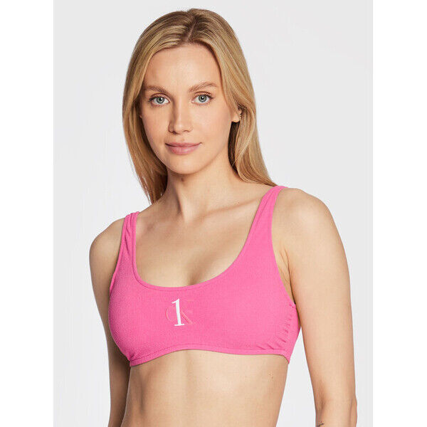 Calvin Klein Swimwear Góra od bikini KW0KW01883 Różowy